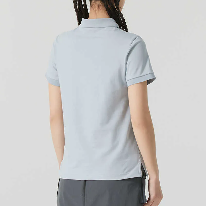Columbia Polo Shirt Women's Light Blue-3