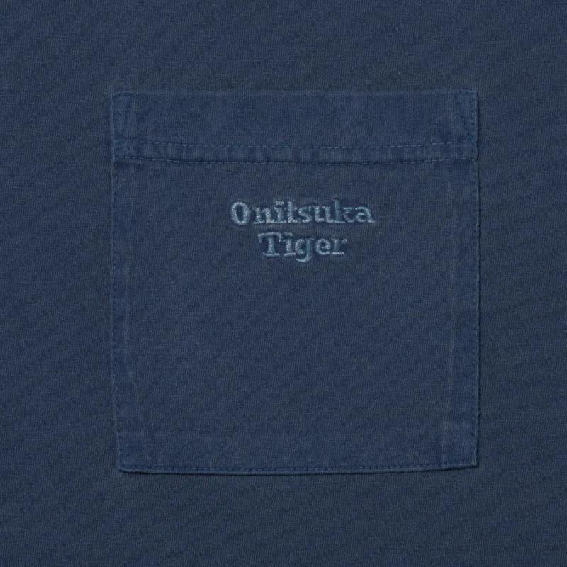 Onitsuka Tiger SS25 T Shirt Unisex Blue-4