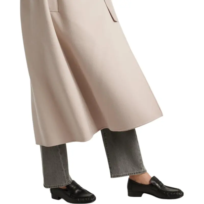 MaxMara Hester Straight Hem Belted Coat-4