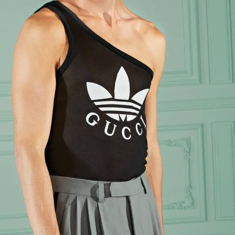 GUCCI x Adidas Tank Tops Men's Black-3