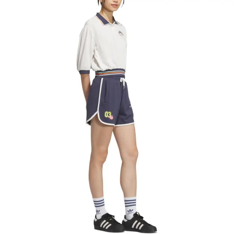 Adidas Originals RETRO Polo Shirt Women's White-3