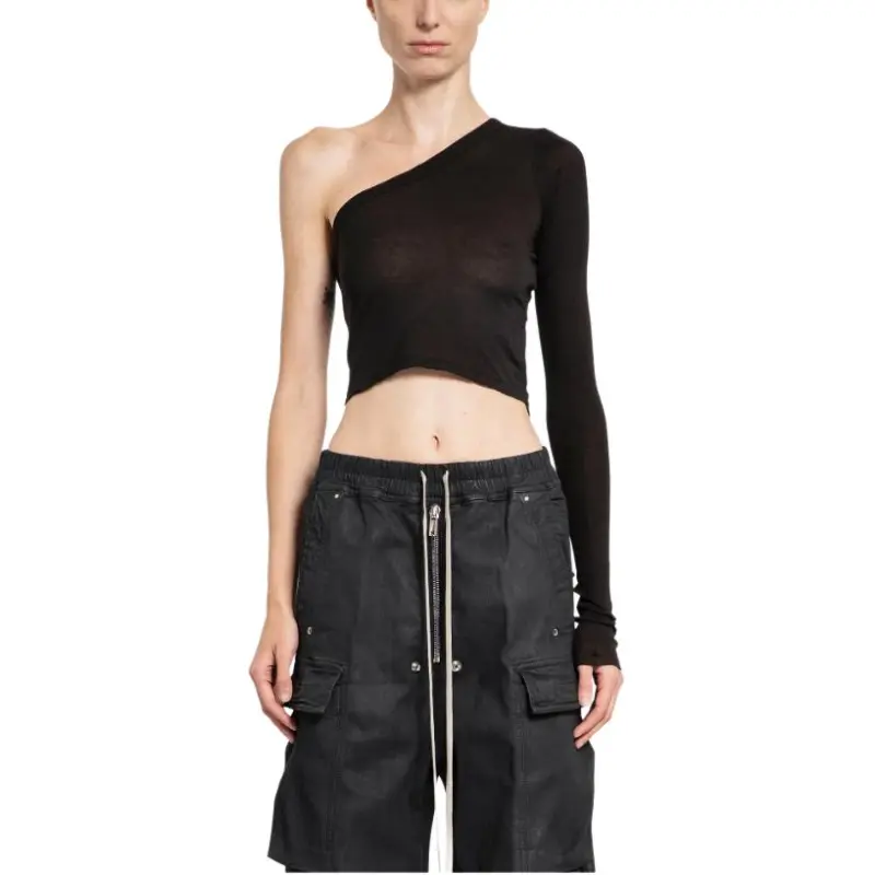 RICK OWENS Ziggy Cropped Top-2