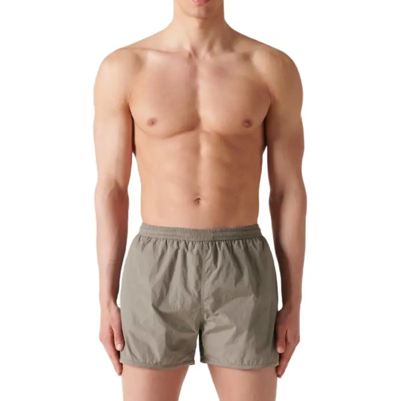 AMIPARIS Paris Logo Plaque Swim Shorts-2