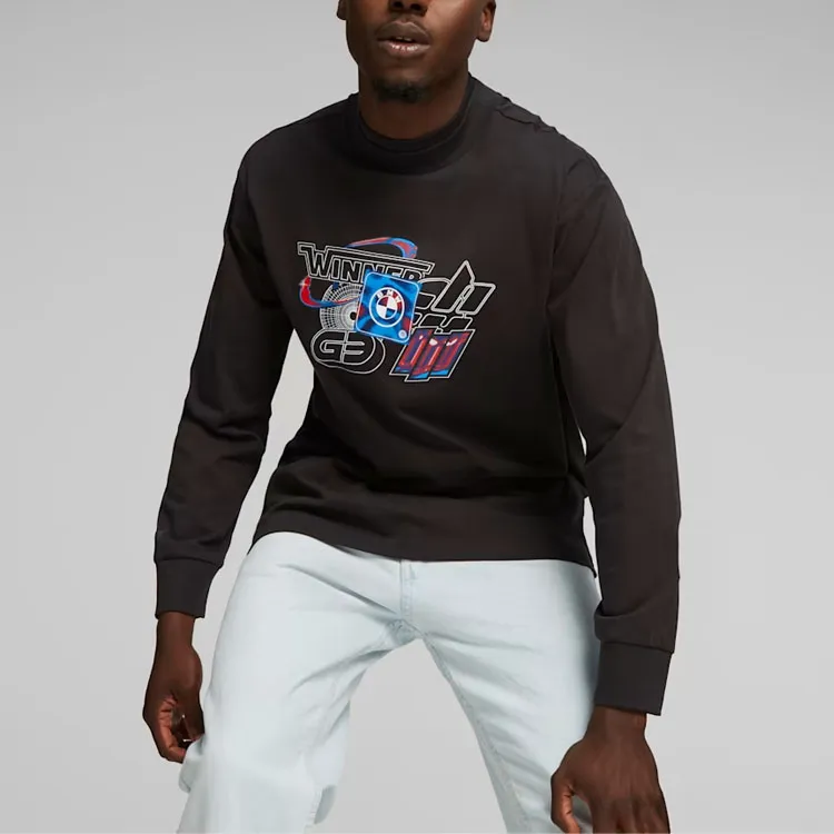 PUMA Bmw M Motorsport Statement Men's Long Sleeve Tee-3