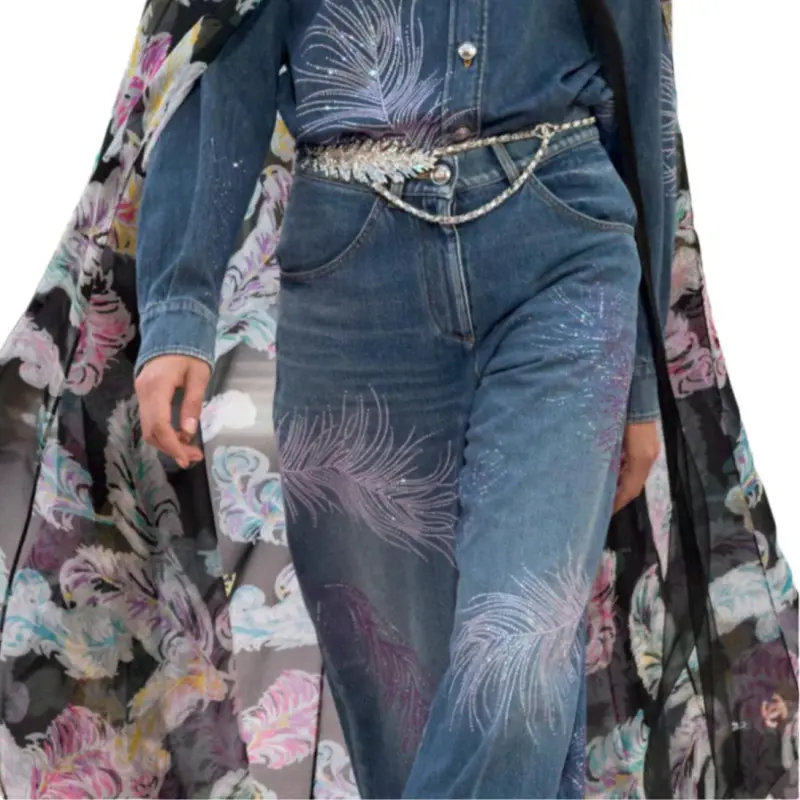 CHANEL Shirts Women's Blue-4