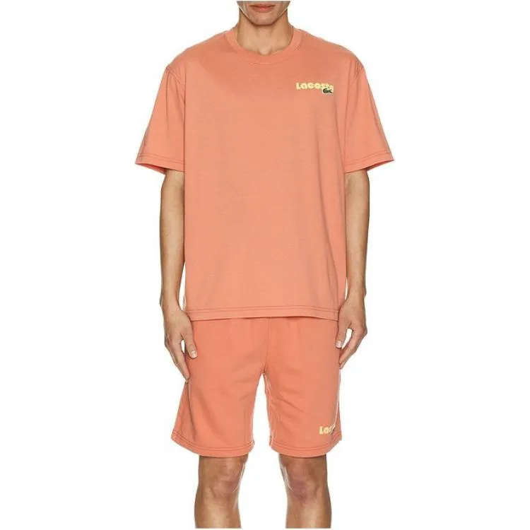 LACOSTE T Shirts Men Orange-2