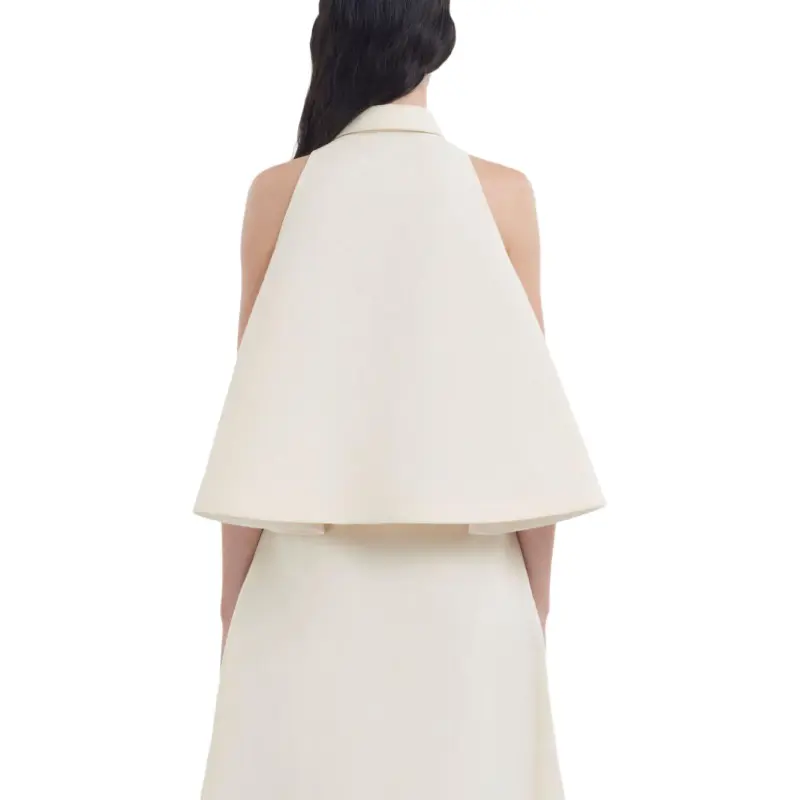 MARNI A Line Sleeveless Cady Shirt-3
