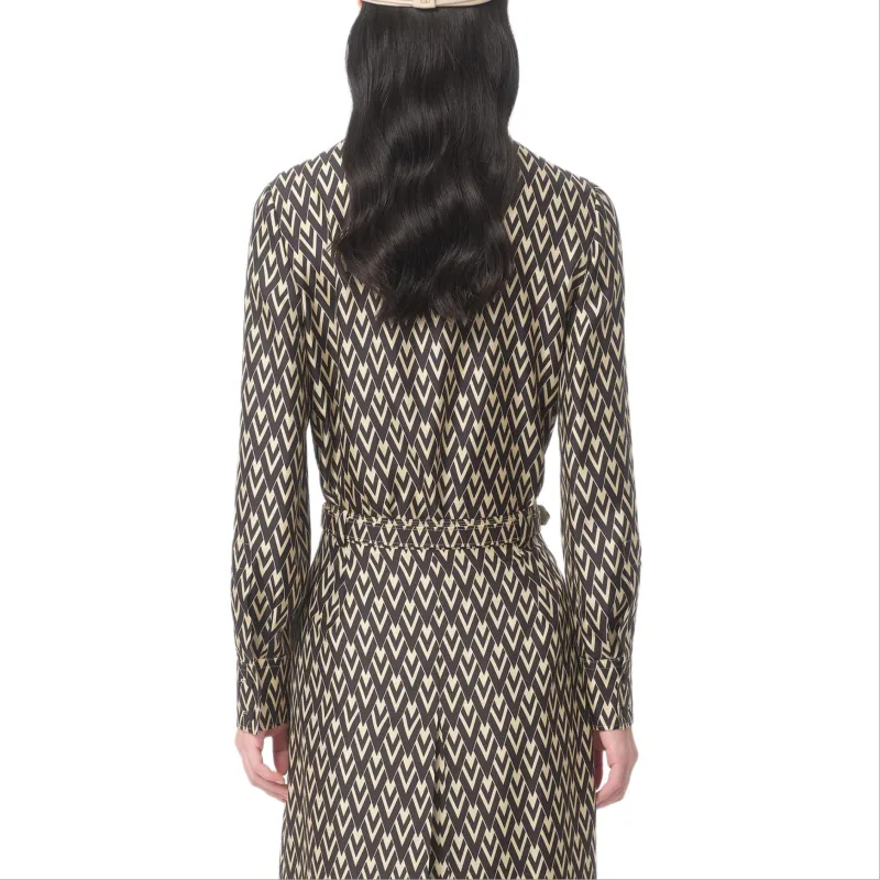 Valentino Toute La V Monogram Long Sleeved Shirt-4