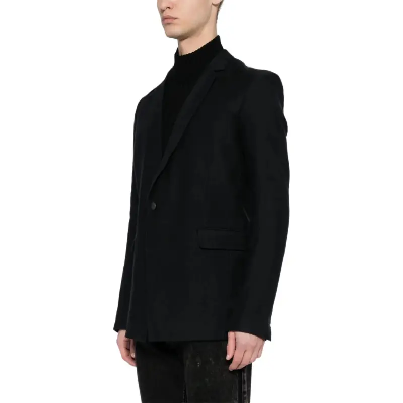 BORIS BIDJAN SABERI Shawl lapels Single breasted Blazer-3
