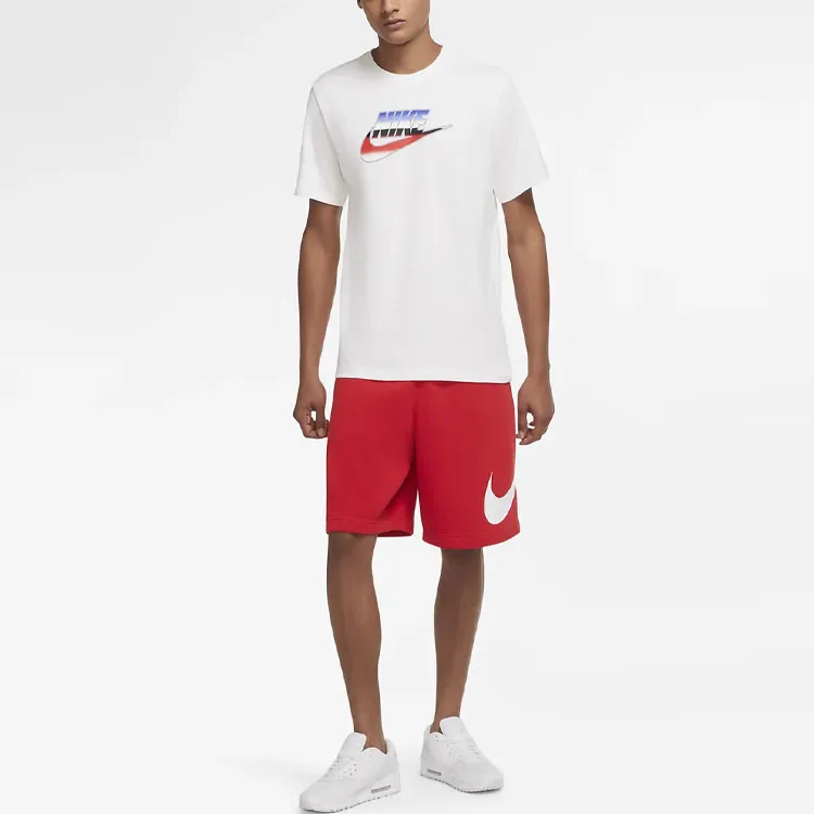 Nike Casual Shorts Men Red-1