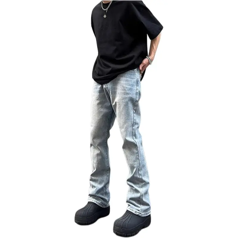 KVIV Jeans Men Ice Blue -1