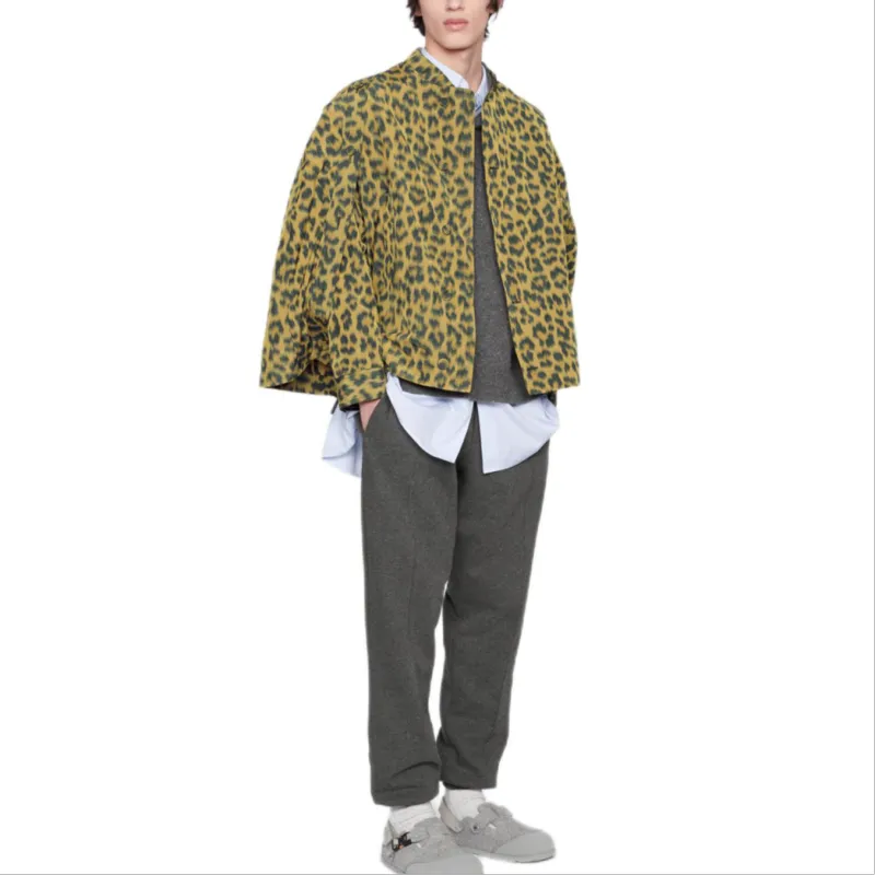 DIOR Leopard Printed Button Up Jacket-2