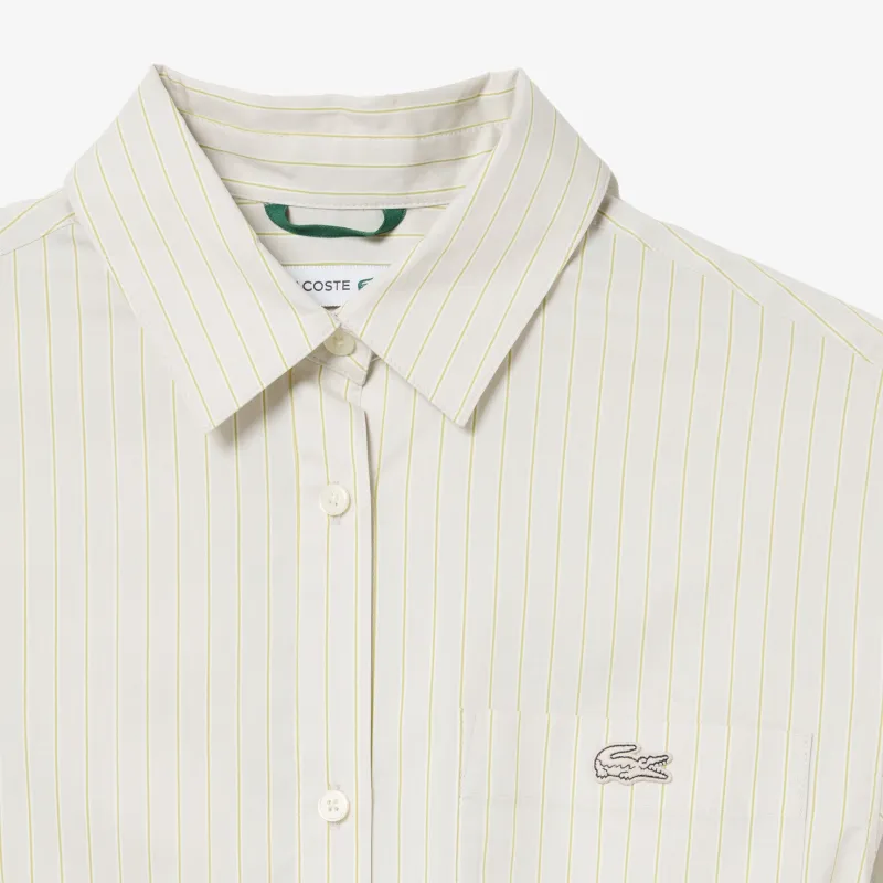 LACOSTE Long Sleeved Dress Women's Gray-4