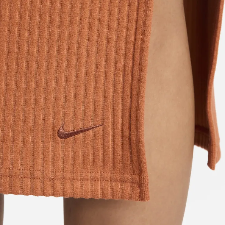 Nike Sportswear Chill Rib Women's Slim Midi Skirt-5