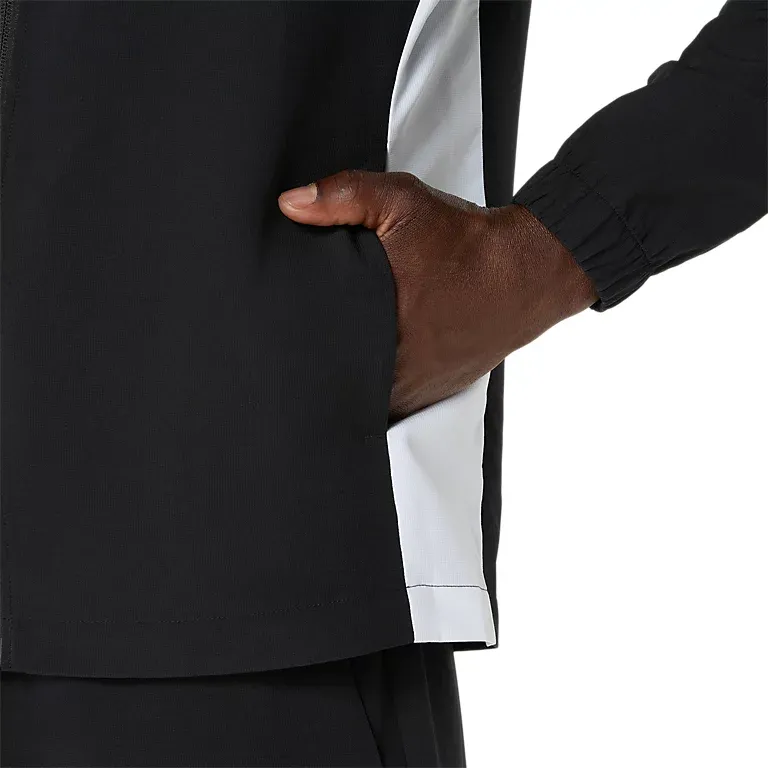 Asics Jackets & Coats Men's Black-4