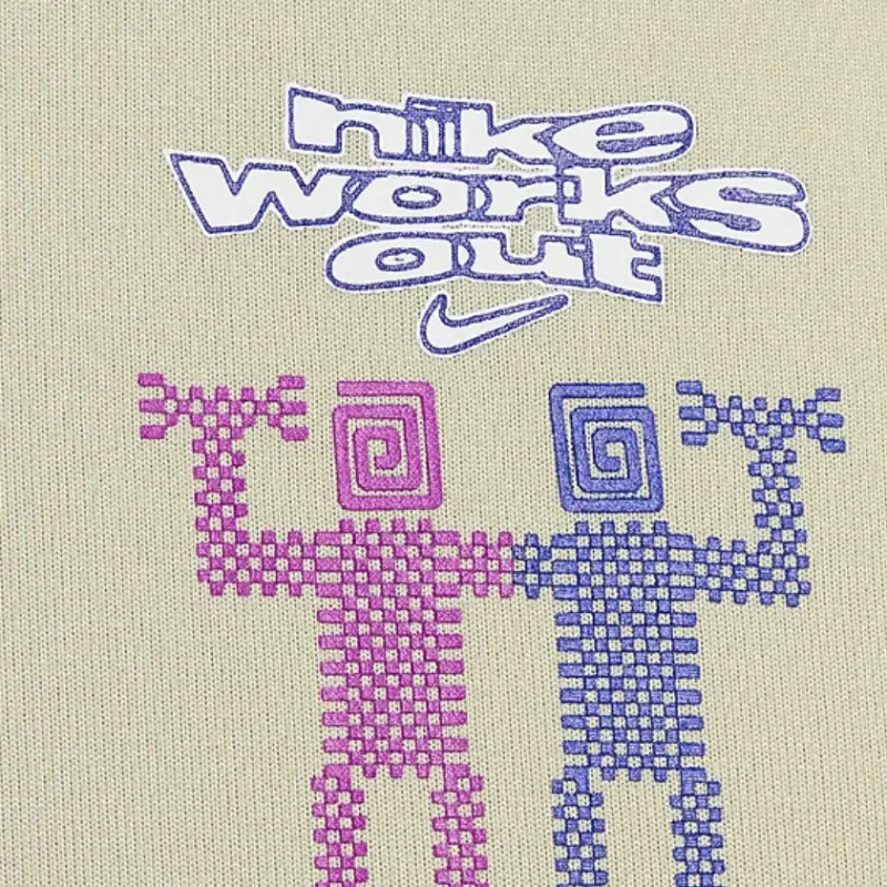 Nike T Shirt Men's Light Olive Green Gray-3
