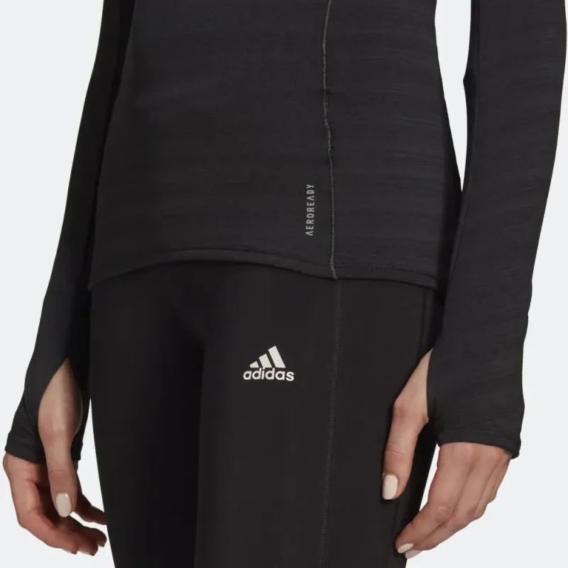 Adidas Raglan Sleeve T Shirt Women's Black-2