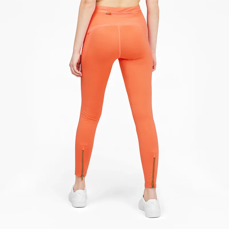 PUMA Knitted Sweatpants Women's Orange-3