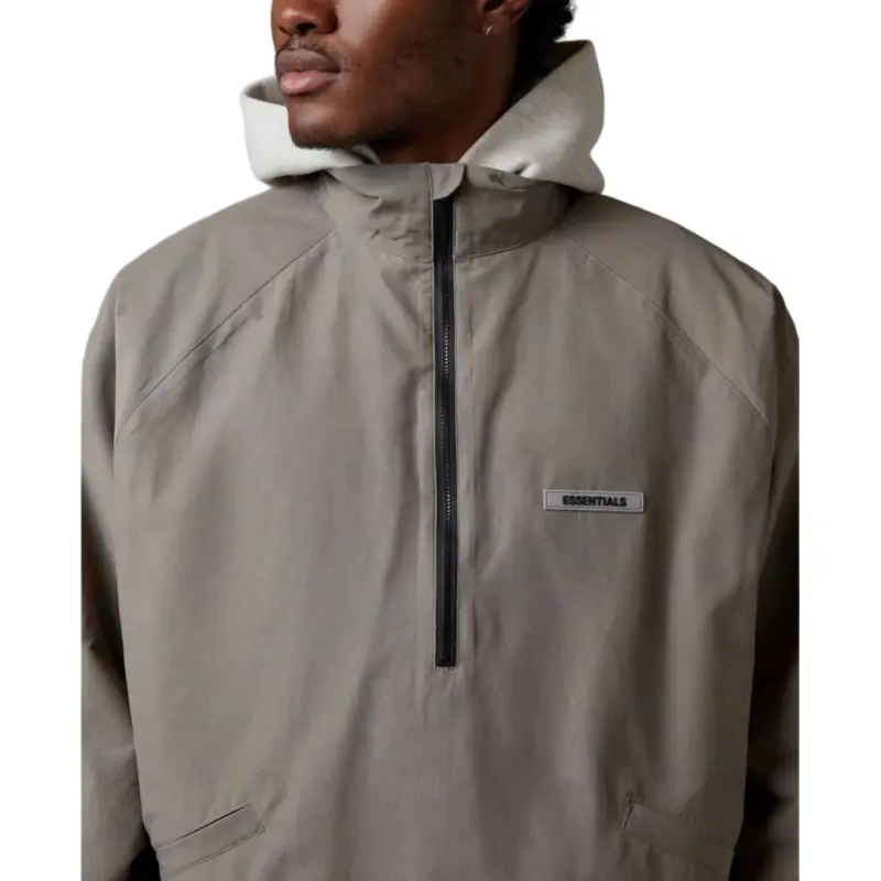 Fear Of God Essentials Half Zip Track Jacket-2