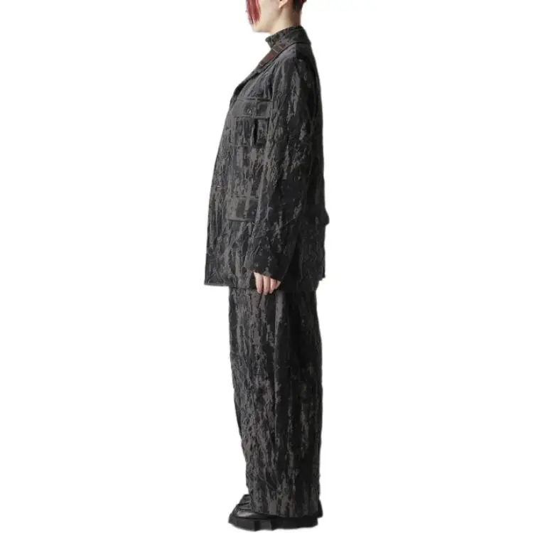 Yohji Yamamoto LIMI Feu FW24 Jackets & Coats Women's Gray-3