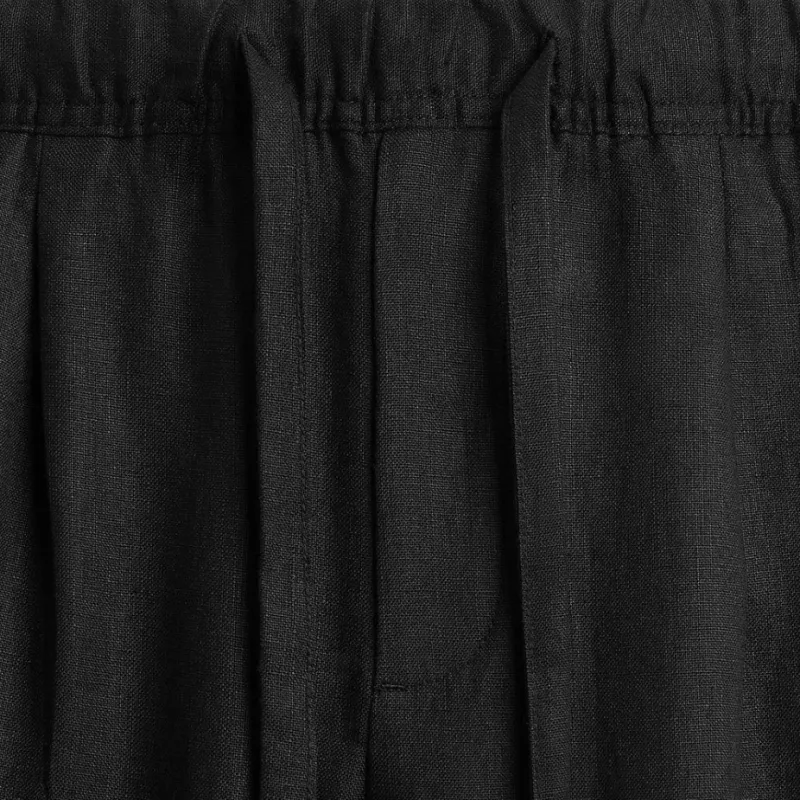ZARA Casual Pants Men Black-3
