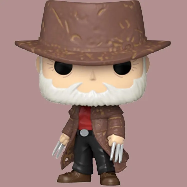 Funko POP! Wolverine 50th Anniversary Old Logan Chibi Figures-2