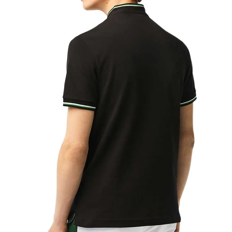 LACOSTE Polo Shirts Men Black-3