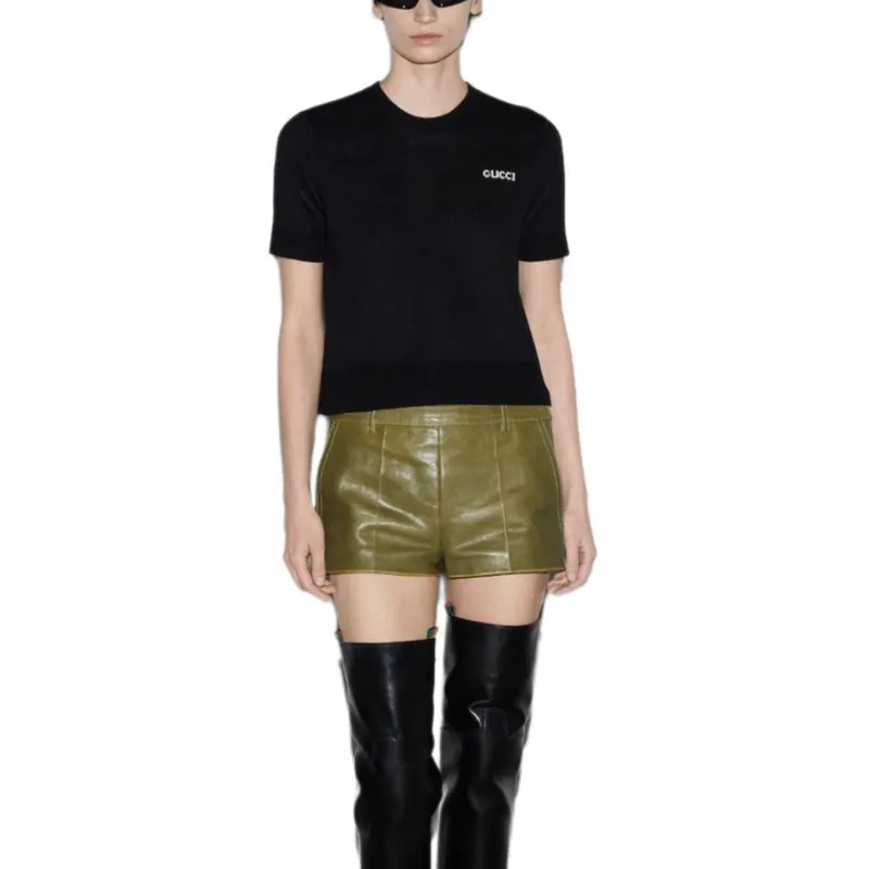 GUCCI Gg Intarsia Knit Top-3