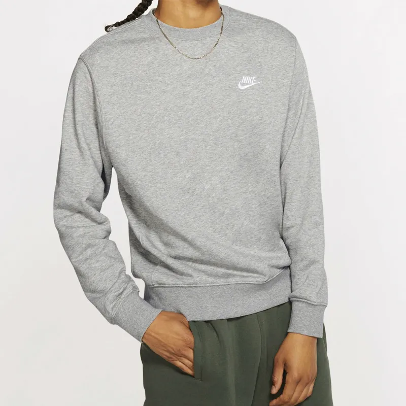 Nike Sportswear Sweatshirt Spring Men's Gray-3