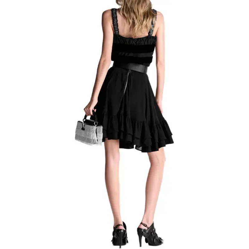 LOUIS VUITTON Casual Short Skirts Women's Black-2