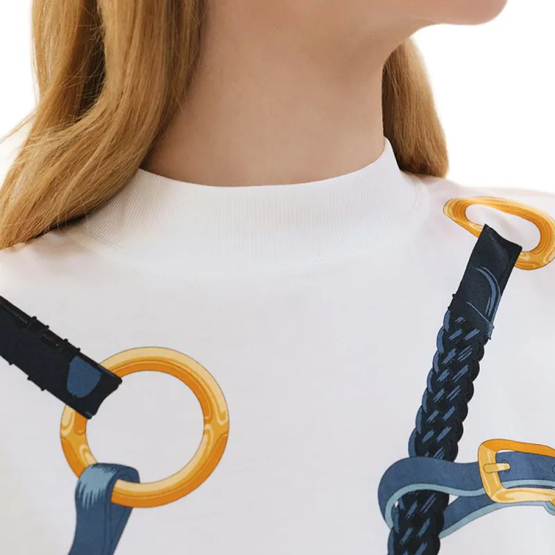 HERMES T Shirts Women's White-2