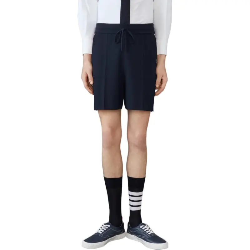 THOM BROWNE Mid rise Track Shorts-3