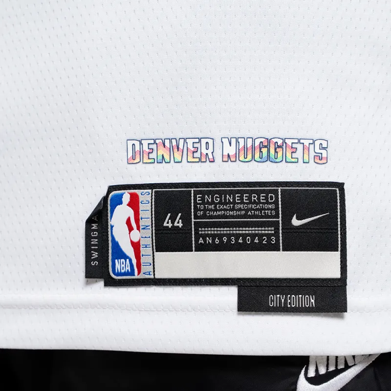 Nike Nikola Jokić Denver Nuggets 2024/25 City Edition Men's Nike Dri FIT Nba Swingman Jersey-4