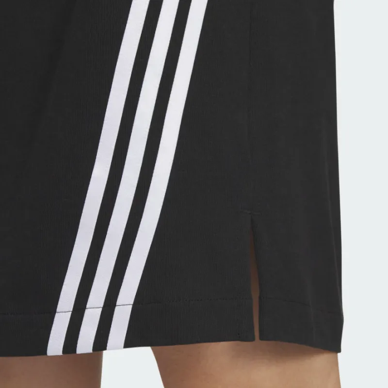 Adidas Originals Sportswear Dress Short Sleeved Dresses Women's Black-4