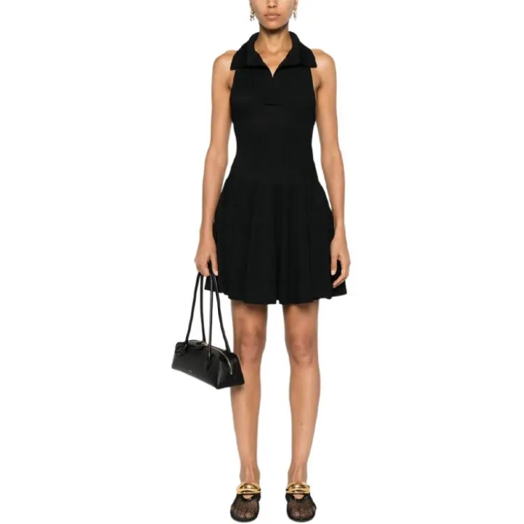 Alaia Skater Polo Dress-3