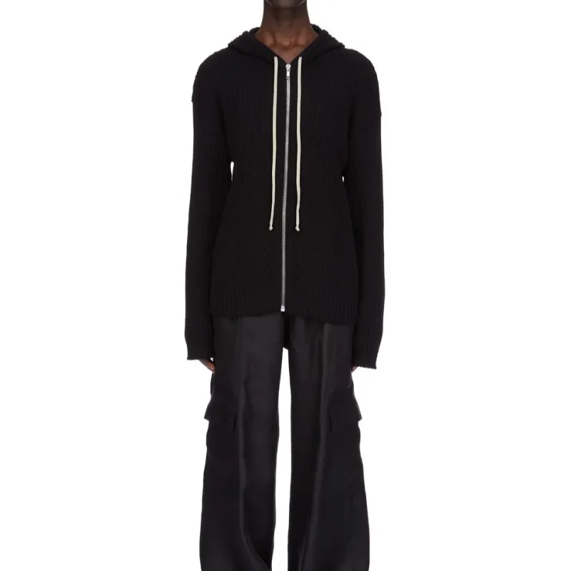RICK OWENS Zipped Hoodie-2