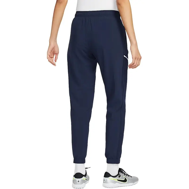 Nike Dri Fit Knitted Sports Pants Women's Deep Navy Blue-2