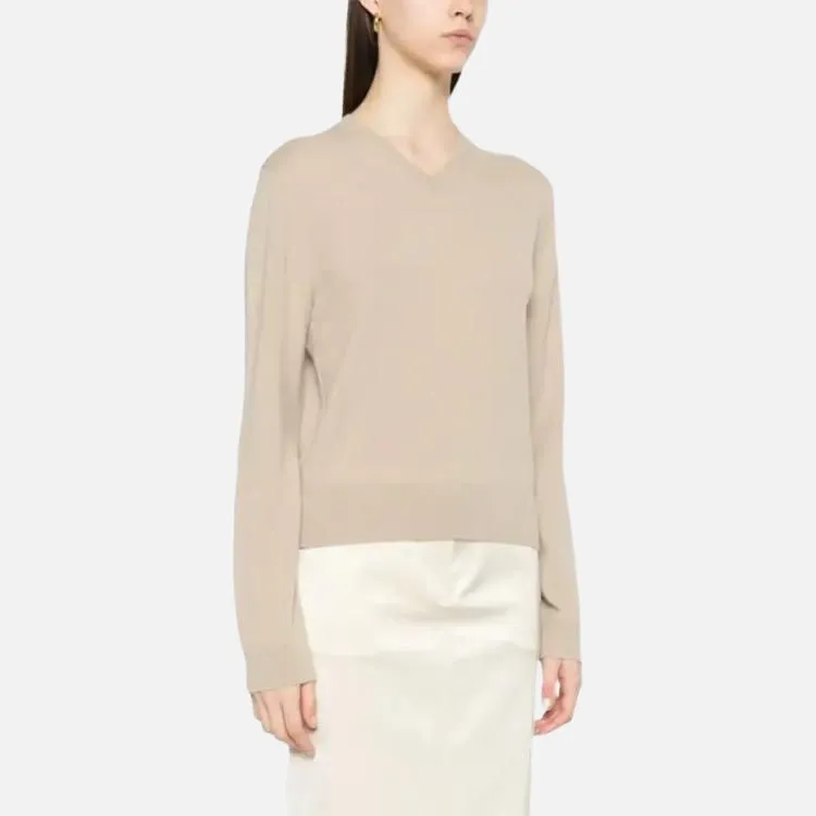 TOTEME V neck Knit Sweater-2