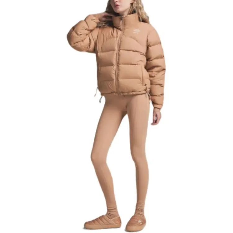 Skims X Tnf 2000 Retro Nuptse Jacket Ochre-3