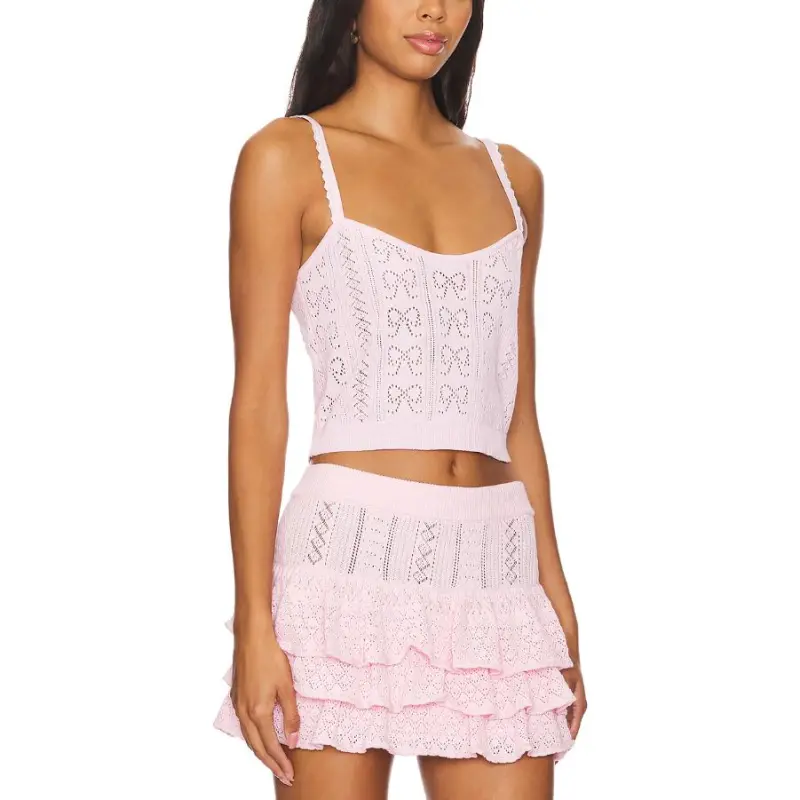 LOVESHACKFANCY Camisole Women's Pink-2