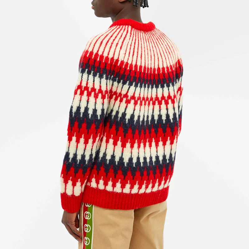 GUCCI Sweaters Men Red-3