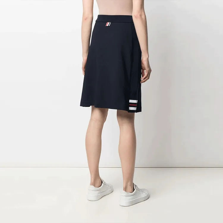 THOM BROWNE· Casual Long Skirt Women's Dark Blue-3