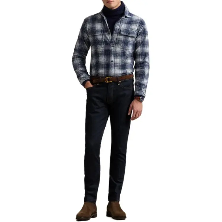 Polo Ralph Lauren Shirt Men's Marine Blue-1