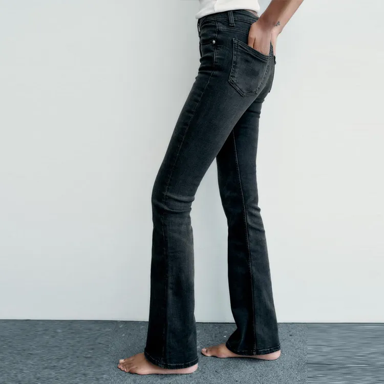 ZARA Jeans Women's Dark Gray-3