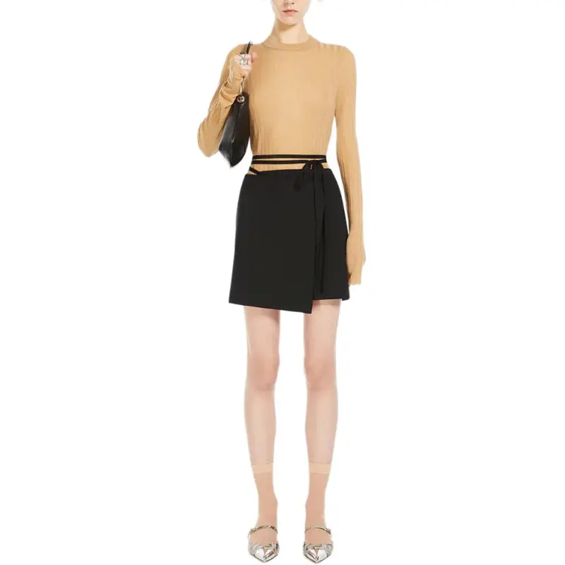 SportMa Casual Short Skirts Women's Black-2