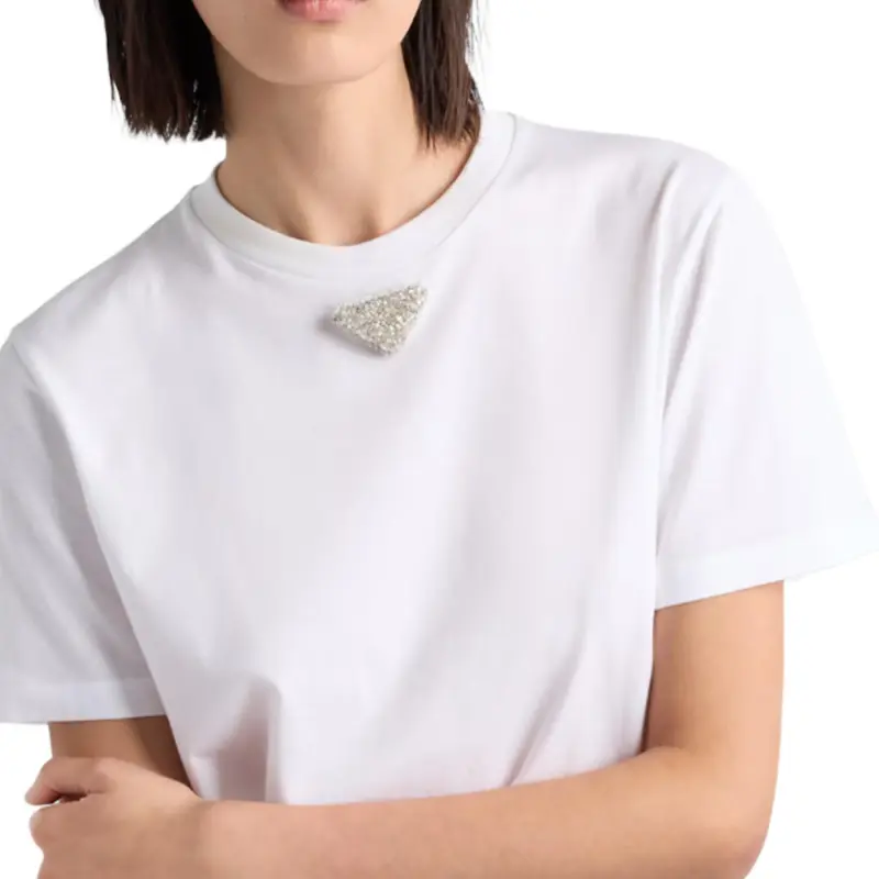PRADA T Shirts Women's White-4