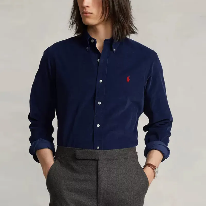Polo Ralph Lauren Shirt Men's Marine Blue-2