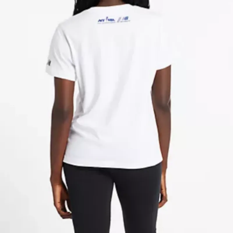 New Balance NYRR Boroughs Graphic T-Shirt Women's White-6