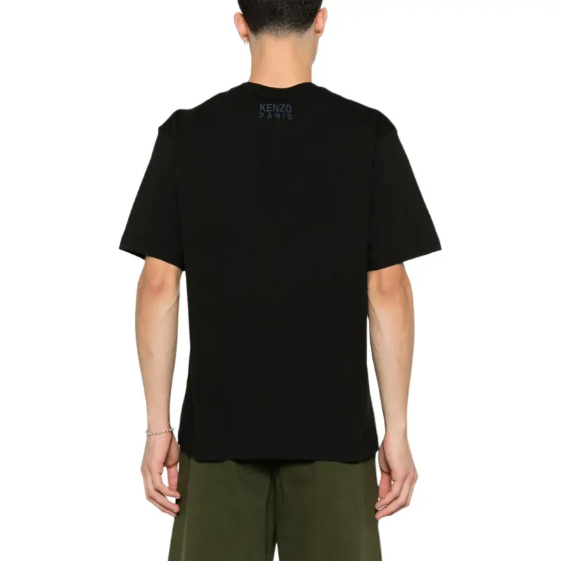 KENZO Lucky Tiger Embroidered Crewneck T Shirt-3