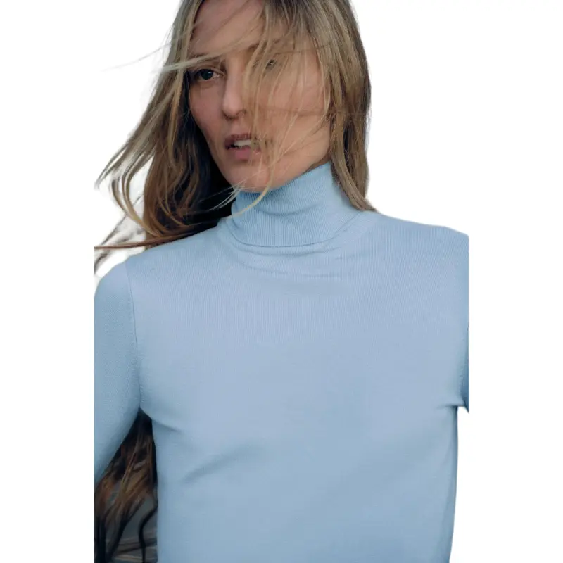 ZARA Knitwear Women's Sky Blue-3